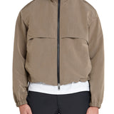 Mocha Taupe Windbreaker