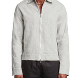 Linen Zip-Up